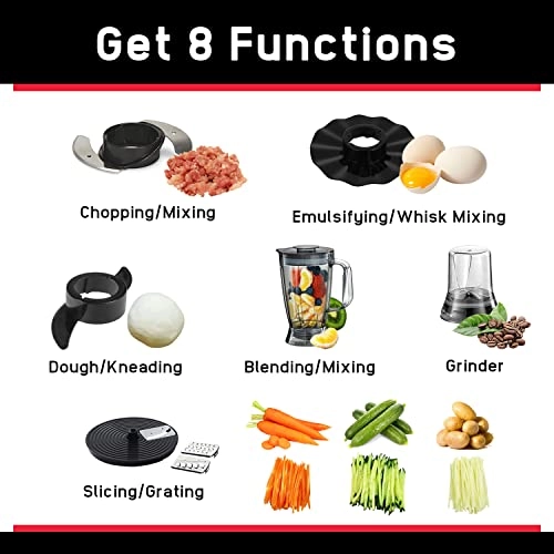 Multi-function Food Processor - 1.2 Liters 500 watts