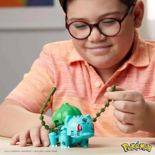 Pokémon Bulbasaur - 175 Pieces Articulated Poseable 4 Inches Tall