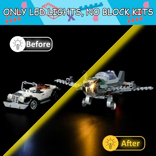 LED Light Kit (77012) - Fighter Plane Chase Set Battery Operated