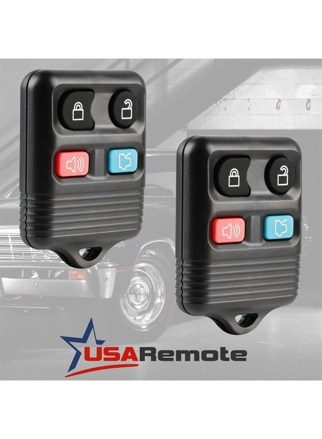 Keyless Entry Remote - 4-btn Set of 2
