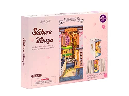 Book Nook Kit - Sakura Tram