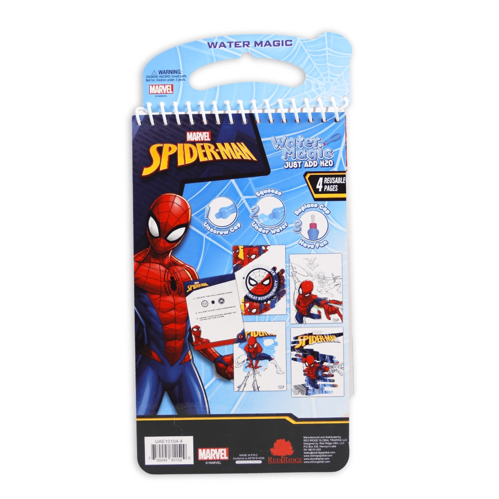 Spiderman Water Magic Pad with Brush - 3+ years