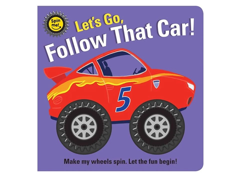 Edu Fun Spin Me Follow That Car - 3 years+