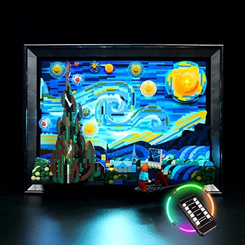 Led Light Kit for LEGO Starry Night 21333 - Acrylonitrile Butadiene Styrene (ABS) less than 5V