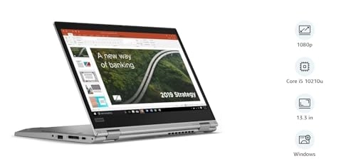 (Renewed) Thinkpad L13 Yoga - 13.3 in 256 GB 8 GB Core i5-10210U