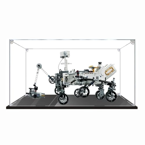 Acrylic Display Case - 42158 Mars Rover Perseverance 40 x 30 x 25 cm