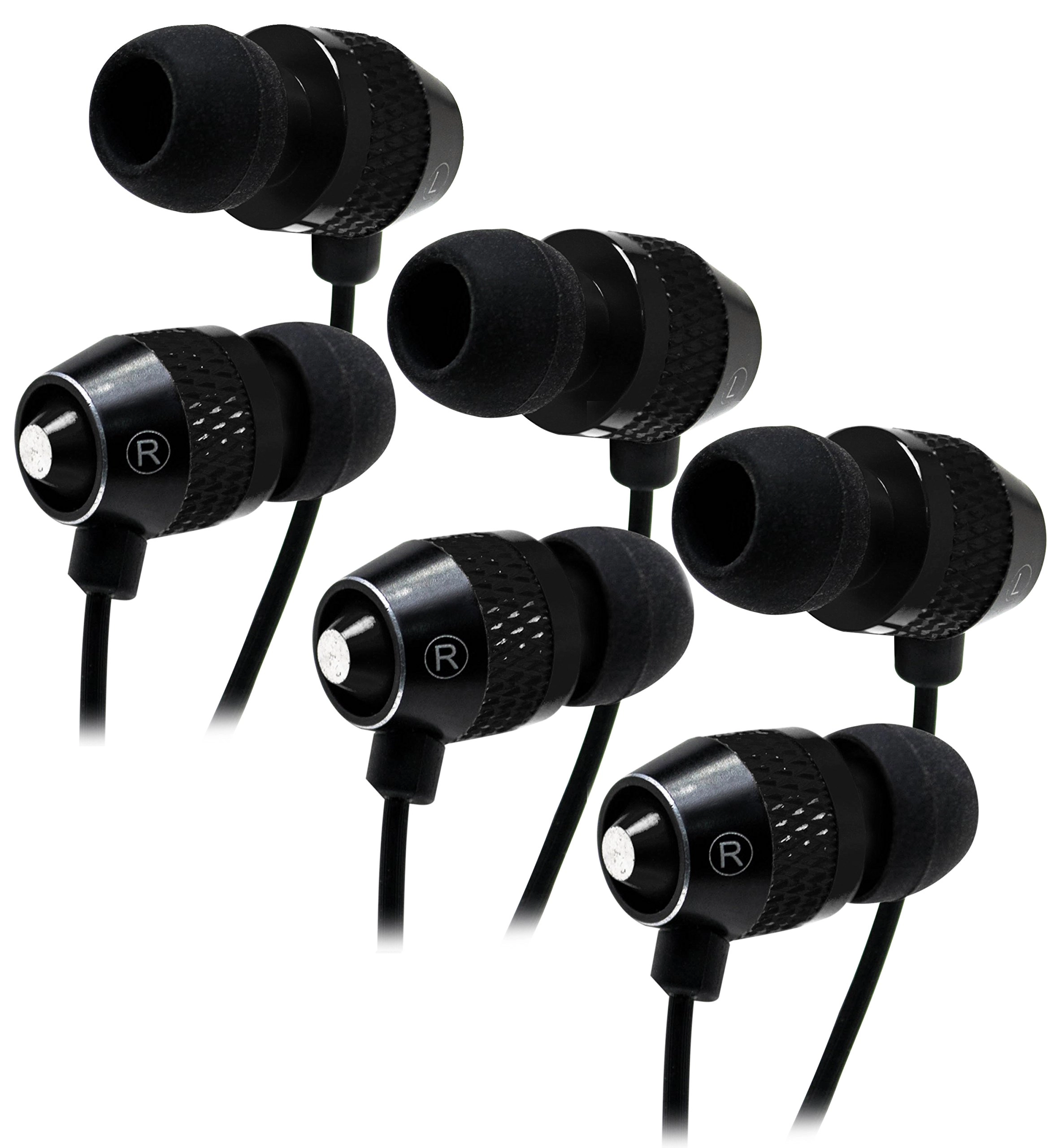 Bastex F21B Wired Earbud Pack