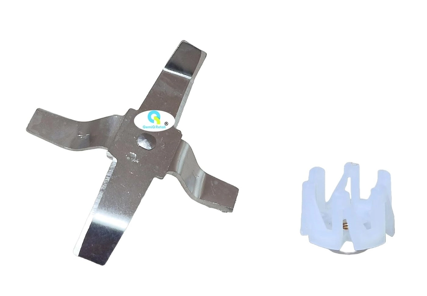 Blade Set with Coupler - stainless steel for Medium(Dry) & Big(Wet) Jars