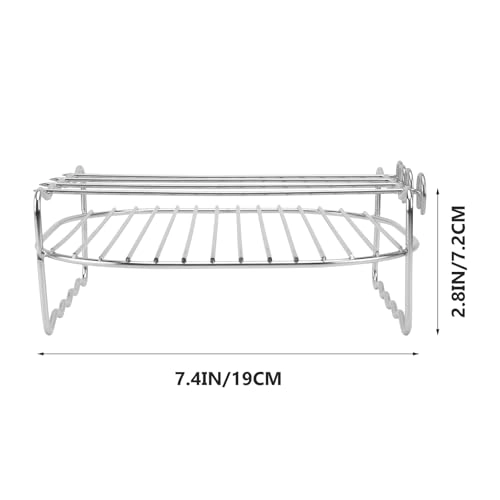Air Fryer Rack - Stainless Steel 2pcs