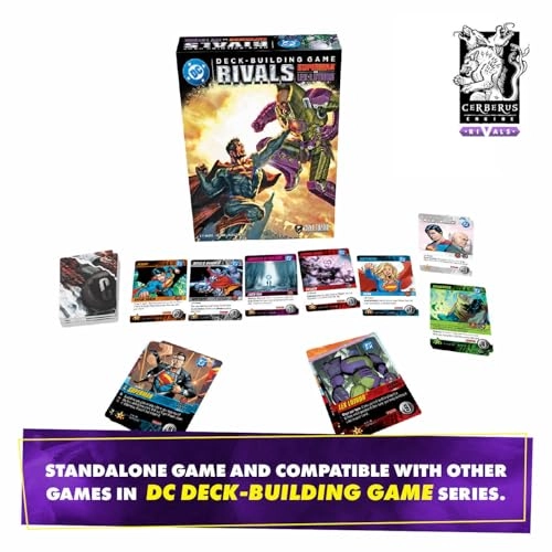 DC Deck-Building Game: Rivals - Superman vs. Lex Luthor - Card Game