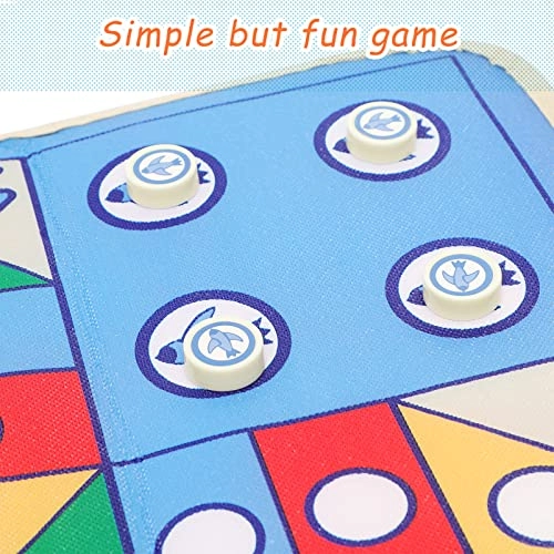 Flying Chess Carpet - 90 x 90cm Random Color