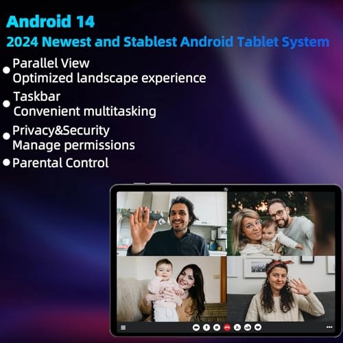 Android 14 Tablet - 64GB 10.1"