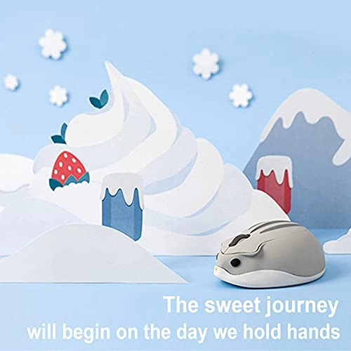 Cute Hamster Shaped Animal Mouse - Wireless