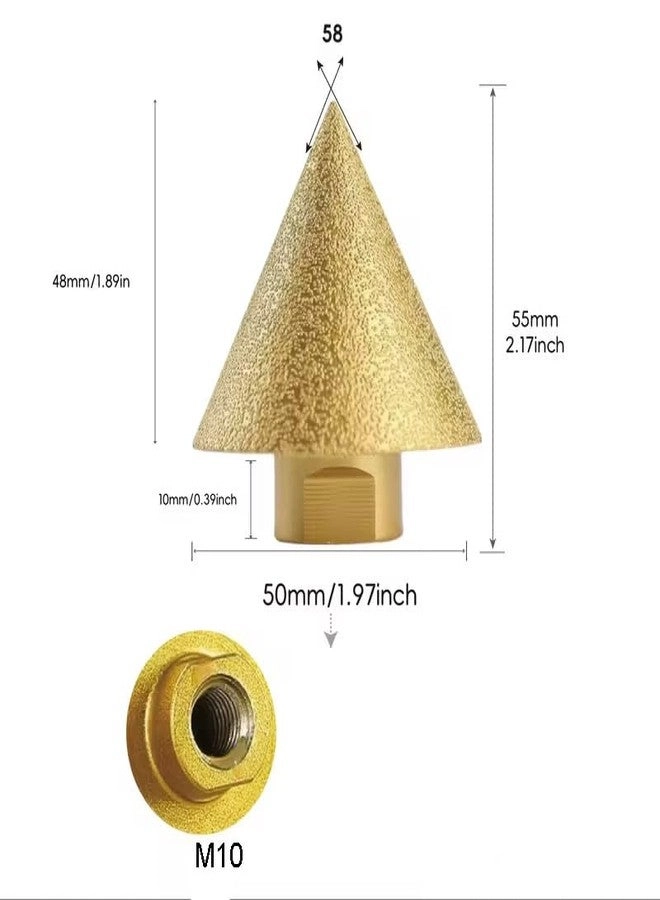 Diamond Beveling Chamfer Bit - Diamond 50MM