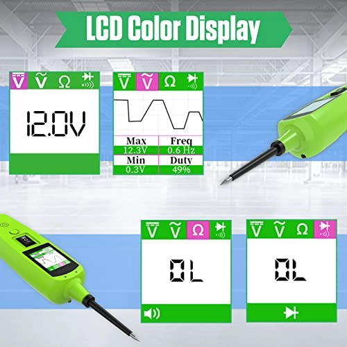 Circuit Tester - 12V/24V Battery Connection Clips AC/DC