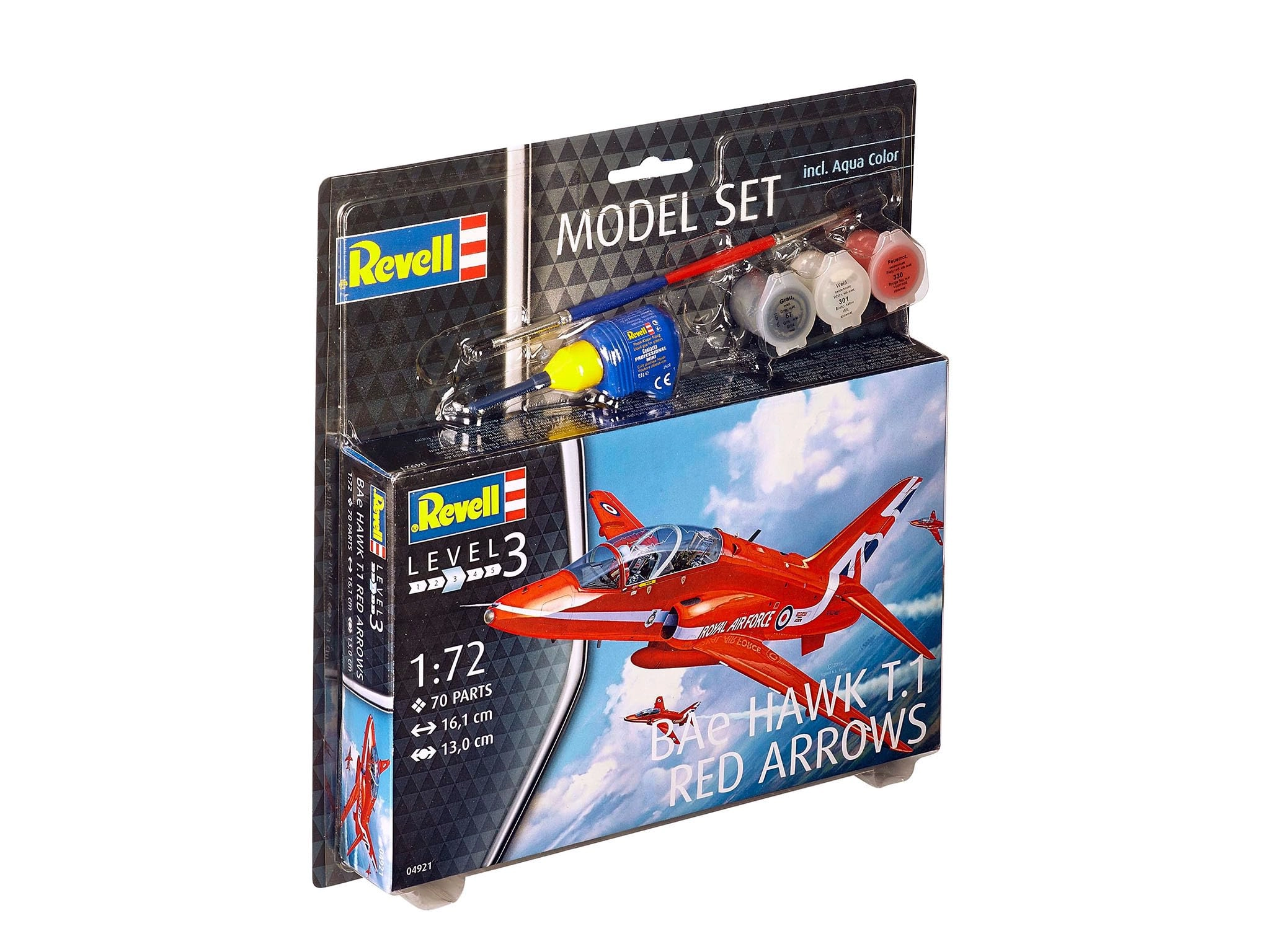 Carrera Revell Europe GmbH BAe Hawk T.1 Red Arrows Model Kit (04921) - 1:72