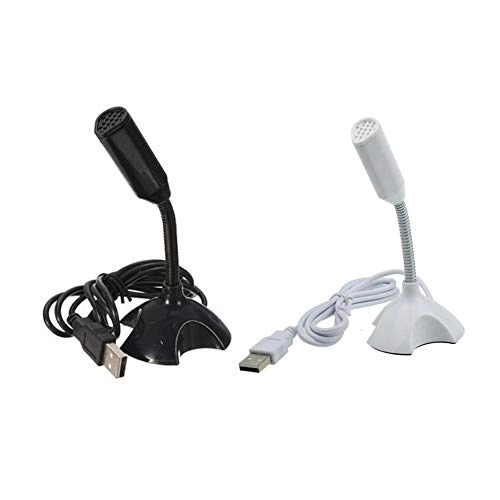 USB Capacitive Mini Microphone Stand - Omnidirectional Plug and Play