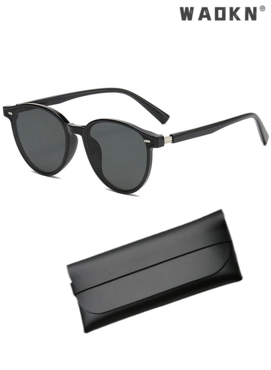 WAOKN Oversized Sunglasses - grey/silver