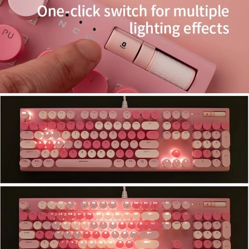 Cute Keyboard - 104-Key Layout Wired