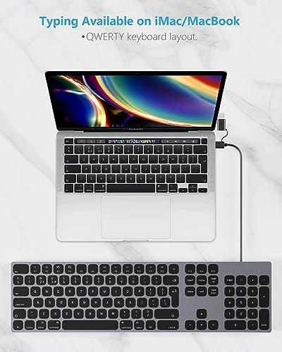QWERTY USB Keyboard - QW Wired