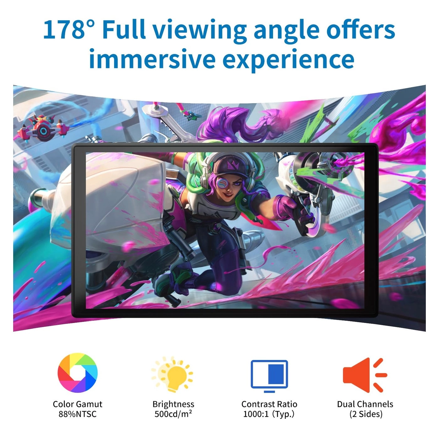 Portable Touchscreen - 9d99a9a0-83b5-402d-a210-d1acf0b9e2a1 7 Inches 1920x1080