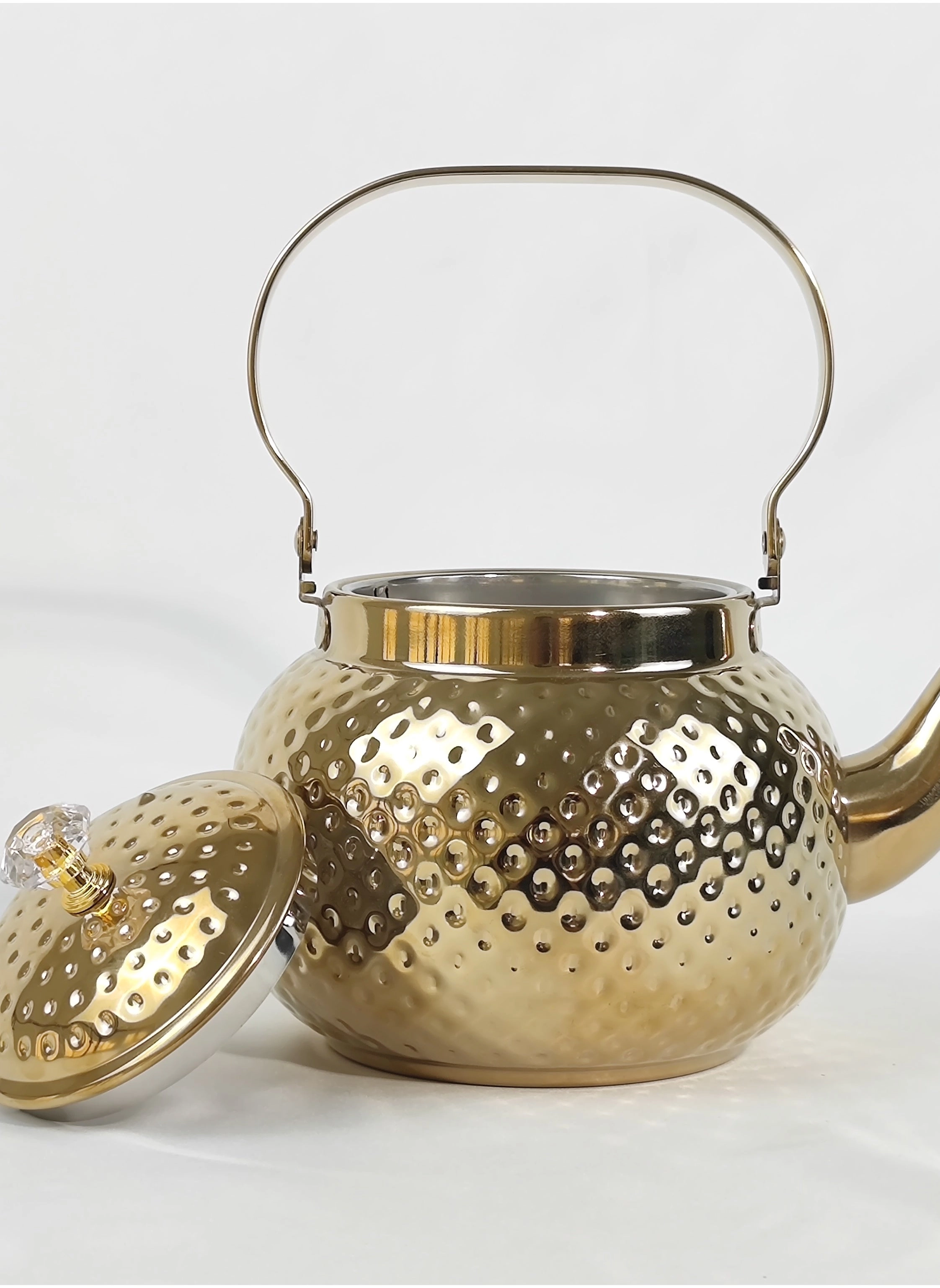 Teapot with Removable Infuser - Stainless Steel 1.6 L