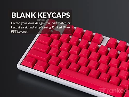 Blank Premium Keycap Set - US Wired