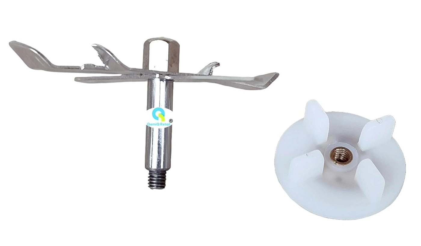 Mixer Grinder - Wet/Dry Big Jar Blade Set with Coupler