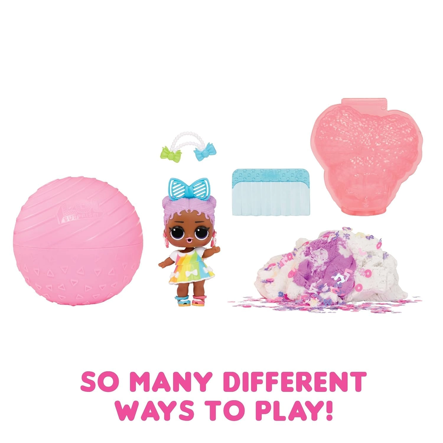 Squish Sand Magic Hair Tots - Collectible Doll Ages 3+