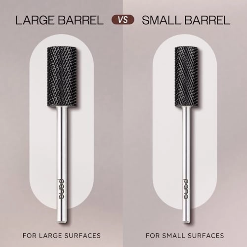 Flat Top Large Barrel Carbide Bit - tungsten carbide 1 piece 3/32” Shank