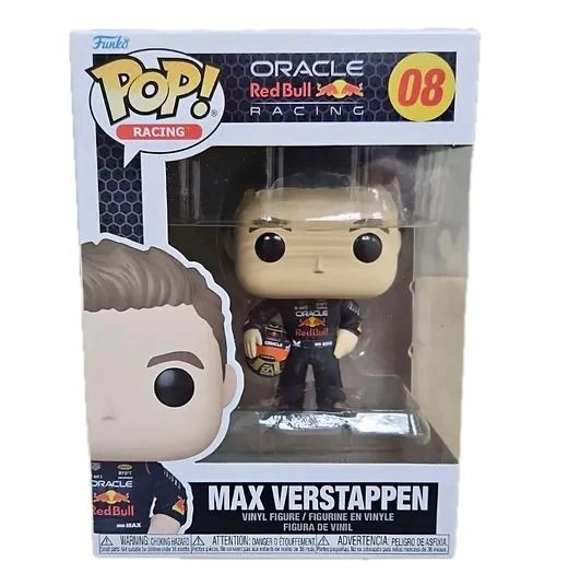 FUNKO Verstappen - Formula 1 - Pop Racing S4 with Helmet