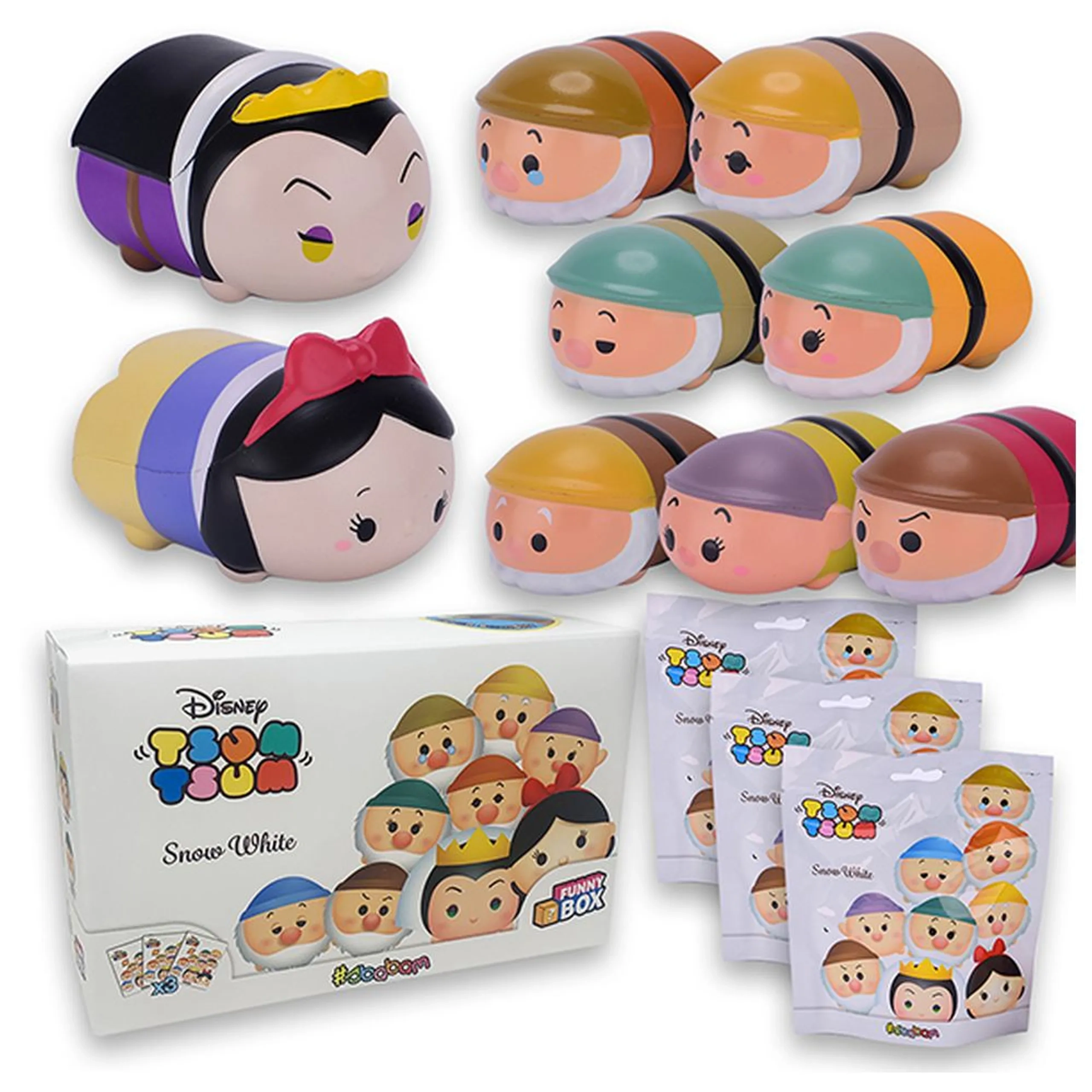 Tsum Tsum Snowhite - Snowhite 9 Pcs