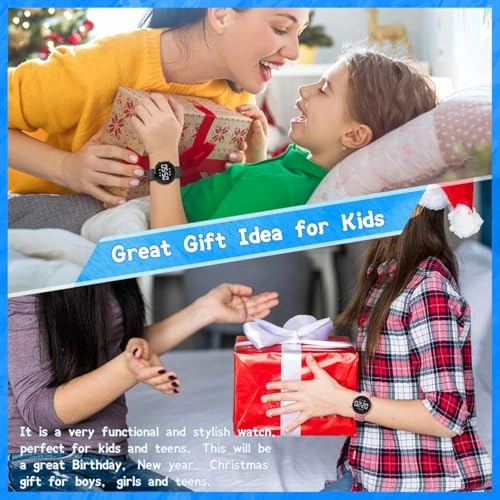 Kids Digital Fitness Tracker Watch - IP67 waterproof Pedometer