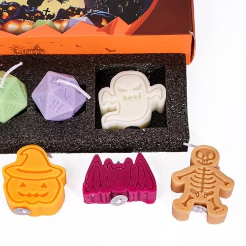 D20 Dice Candles - Unscented 5 Piece
