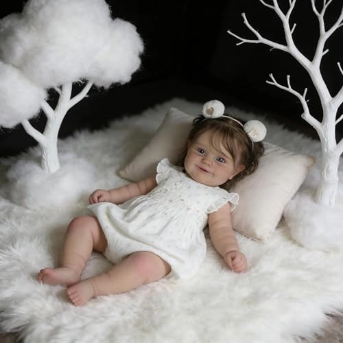 Maddie Reborn Baby Doll - 20 Inch Full body vinyl girl Ages 3+