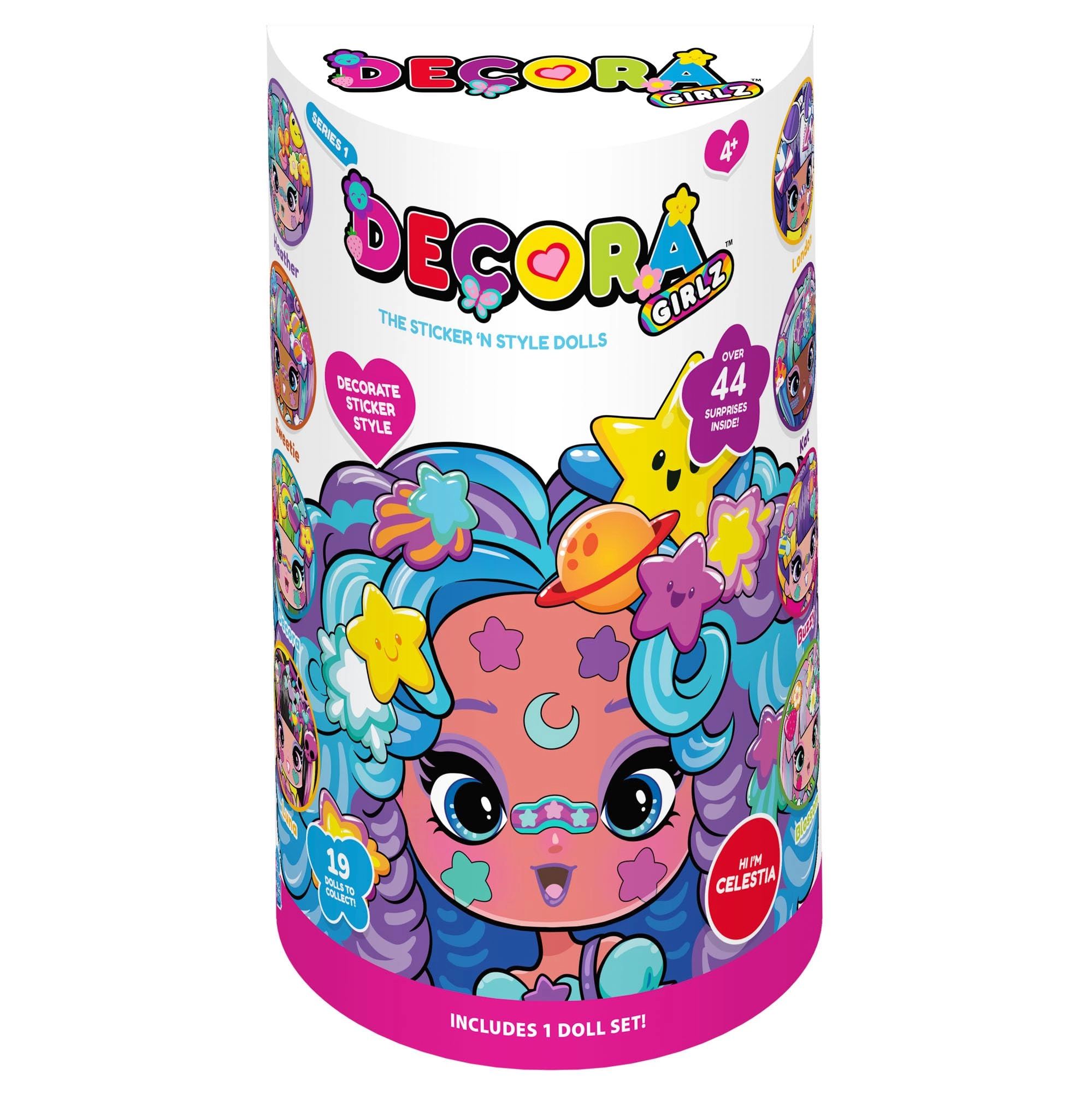 Celestia Fashion Doll - Decora Girlz 5" 44 Accessories Ages 4+