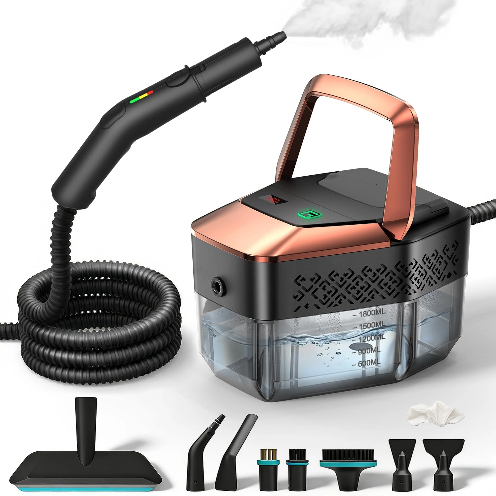 Fuerdich Steam Cleaner - 4 bar 1800 ml