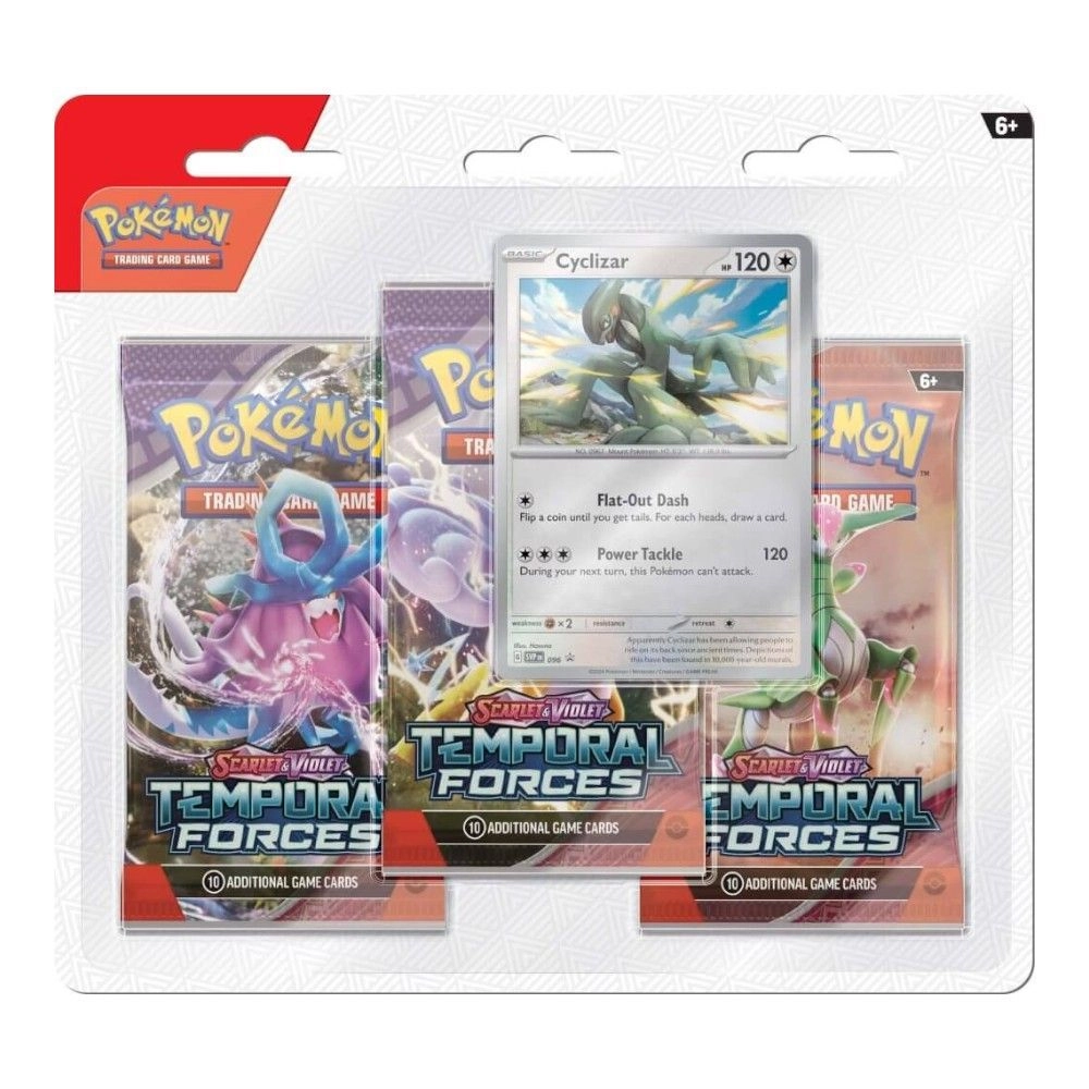 Scarlet & Violet 5 Temporal Forces Sleeved Booster - 30 cards