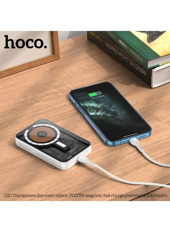 Q10 - 5000 mAh Fast-Charging Wireless Charging Compatibility