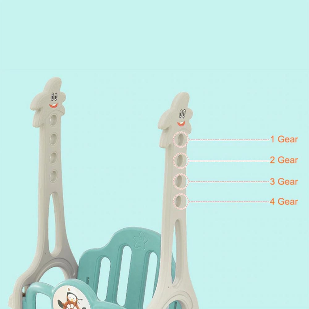 3 In 1 Swing With Slide - Pink 1-6 years