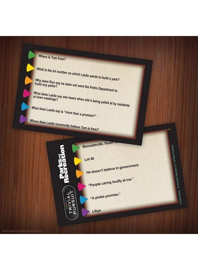 Trivial Pursuit: Parks and Recreation
