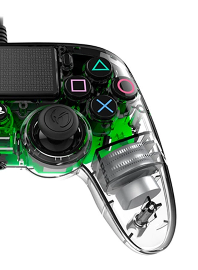 Wired Illuminated Compact Controller (PS4) Red