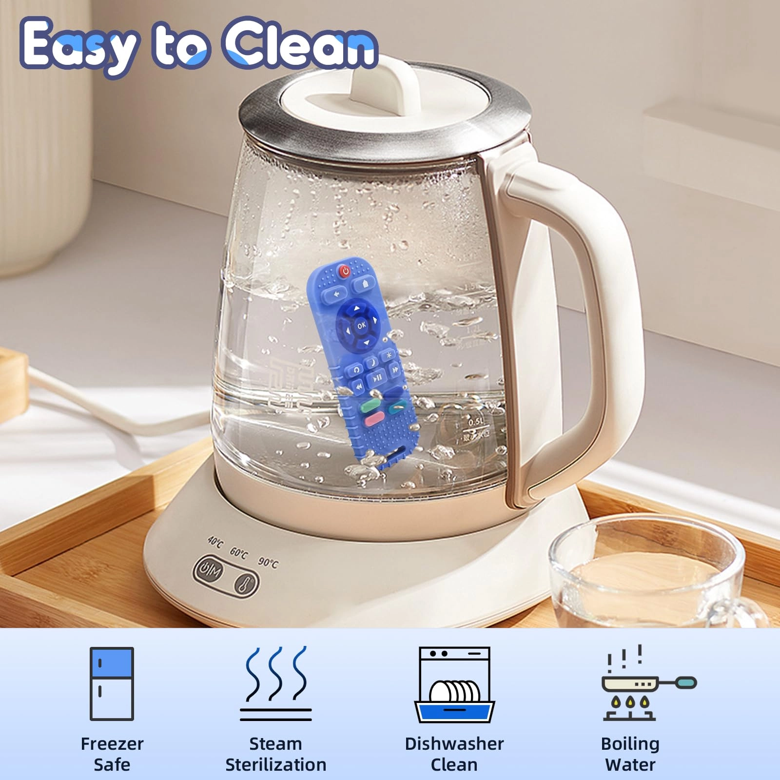 Remote Control Teether - Silicone