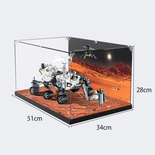 Figures Display Box for LEGO 42158 Explloer - Acrylic