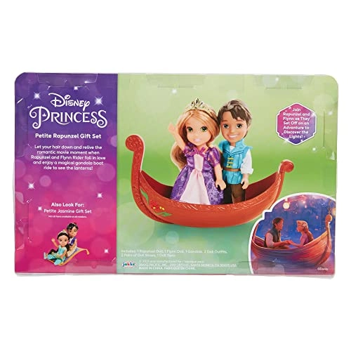 Rapunzel Petite Doll + Flynn Petite Doll + Gondola Petite Doll
