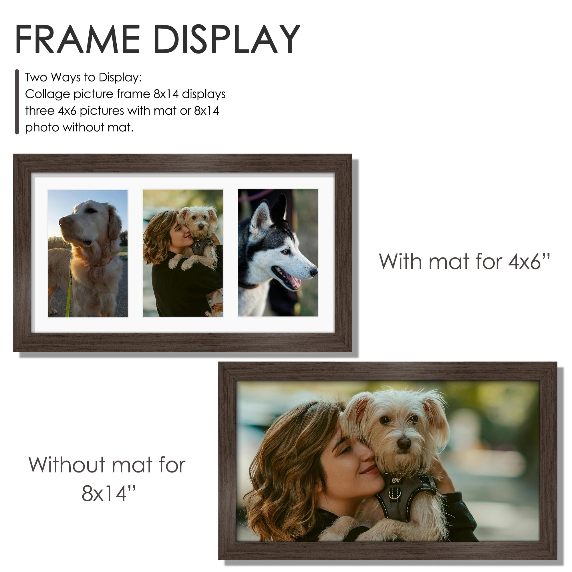 Collage Picture Frame - 8x14 3