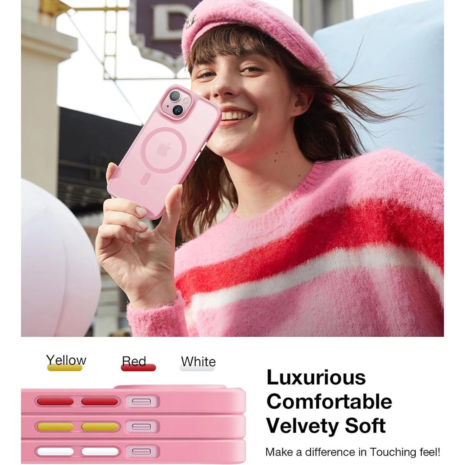 Magnetic Case with MagSafe for iPhone 14/15