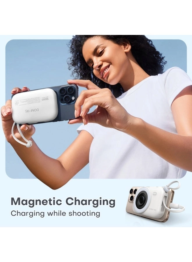 2-in-1 Magnetic Battery Pack - 10000mAh 22.5W