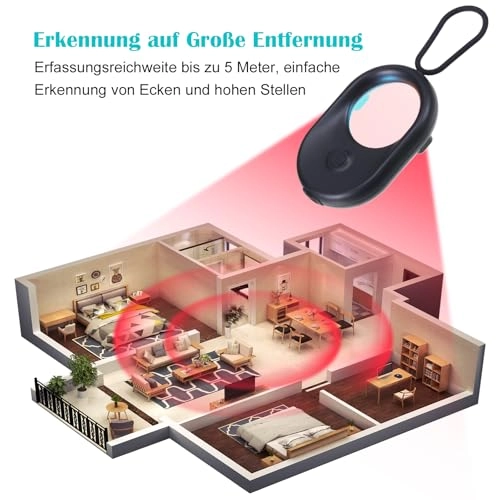 Hidden Camera Detector - 720H Standby Time Anti Spy Infrared Portable
