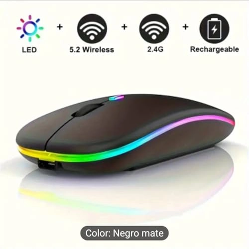 Wireless Mouse - Bluetooth & 2.4G